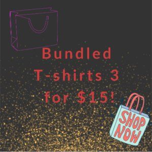 Bundle Pricing for T-shirts!